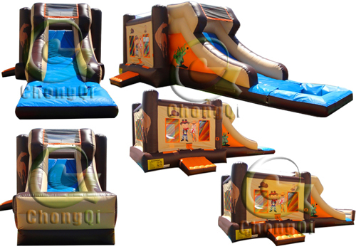 Commercial inflatable combos Factory